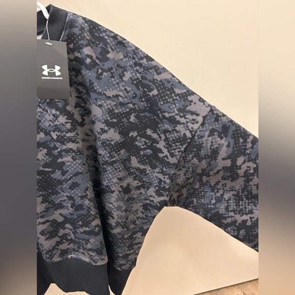 🍁NWT Under Armour Rival Fleece Camo Crew - Picture 6 of 11